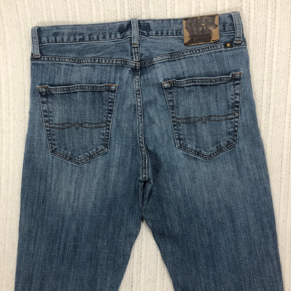 Lucky Brand 410 Athletic Fit Jeans Men's‎ 31x34 Blue Denim Read Description - Picture 7 of 10